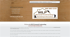 Desktop Screenshot of mlpgeneralcontracting.com